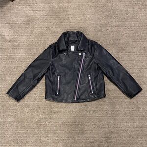 GAP Faux Leather Moto Jacket - Toddler/Kids